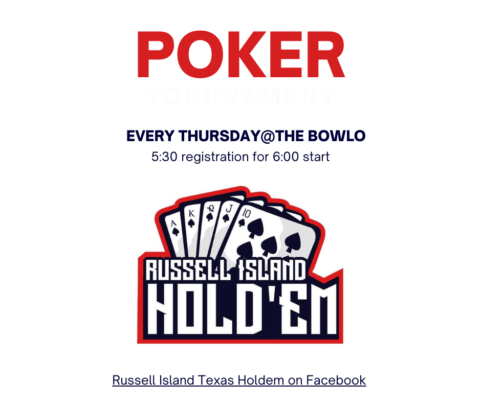 Texas Holdem Poker - Thursdays @ the bowlo